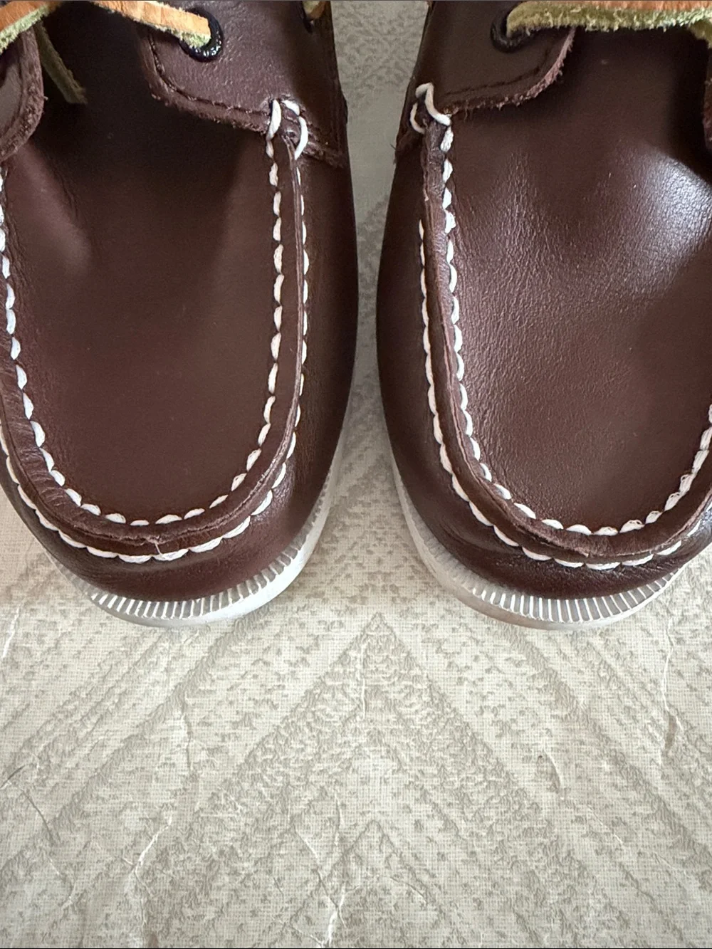 Sperry Authentic Original 2-Eye Boat Shoes — Boys Size 3
